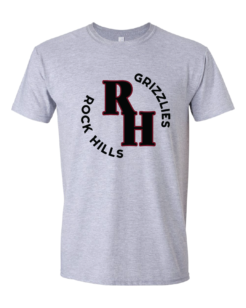 Rock Hills Gildan Softstyle Grey Tee