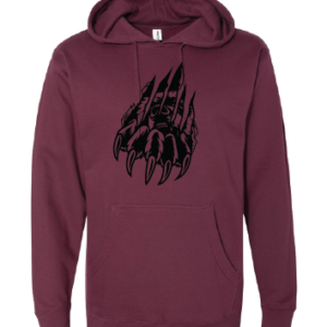 Grizzly Scratch on Hoodie