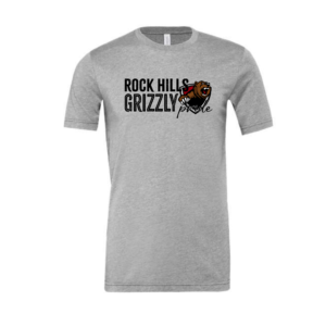 Grizzly Pride Crest, Athletic Heather